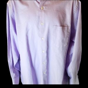 Van Heusen Lilac Lavender Button Down Shirt